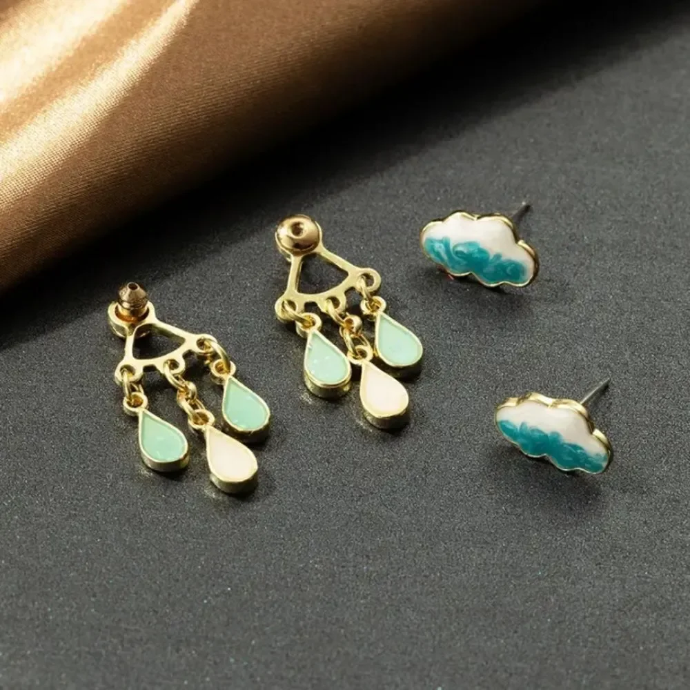 ✨🆕✨🌧️ Cute Rainy Cloud Tassel Earrings 🌧️ ✨